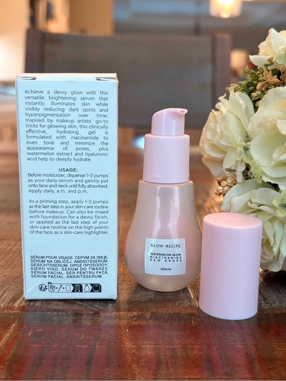 New GLOW RECIPE Watermelon 🍉 Glow Niacinamide DEW DROPS Serum Mini!